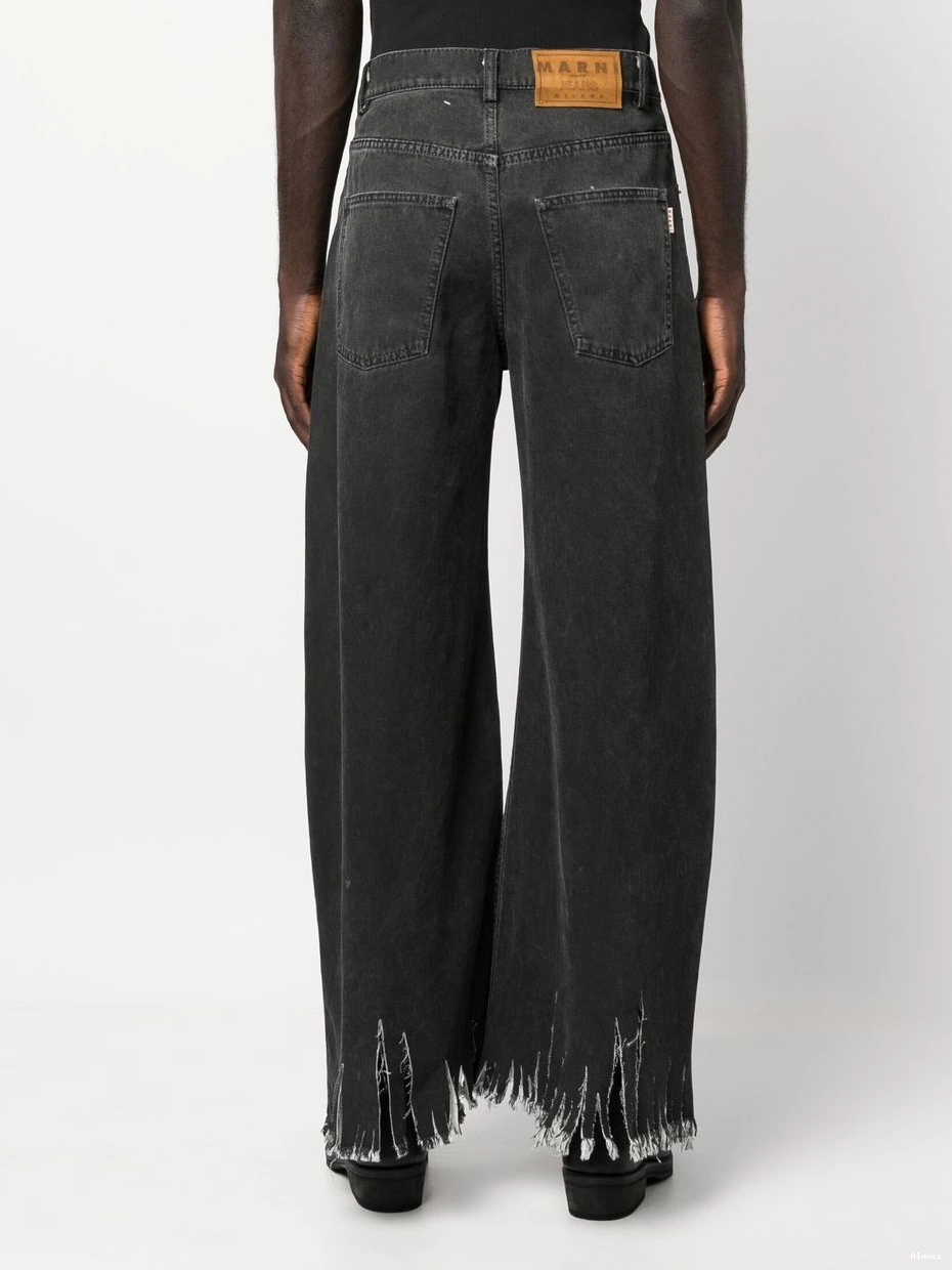 Cheap wide fringed Alanui Women leg jeans 0718